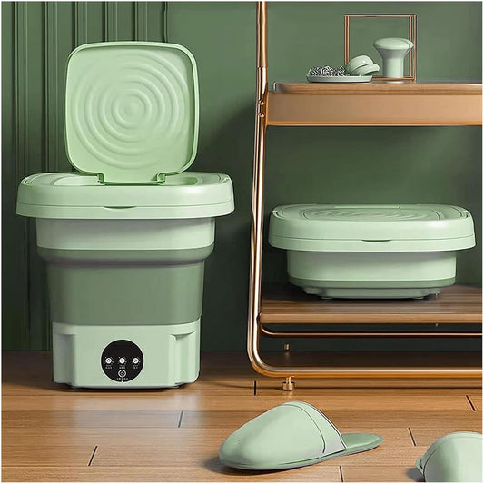 Mini Lavadora Plegable Portátil