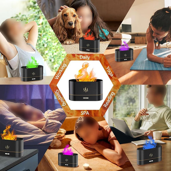 Humidificador con Efecto Llama